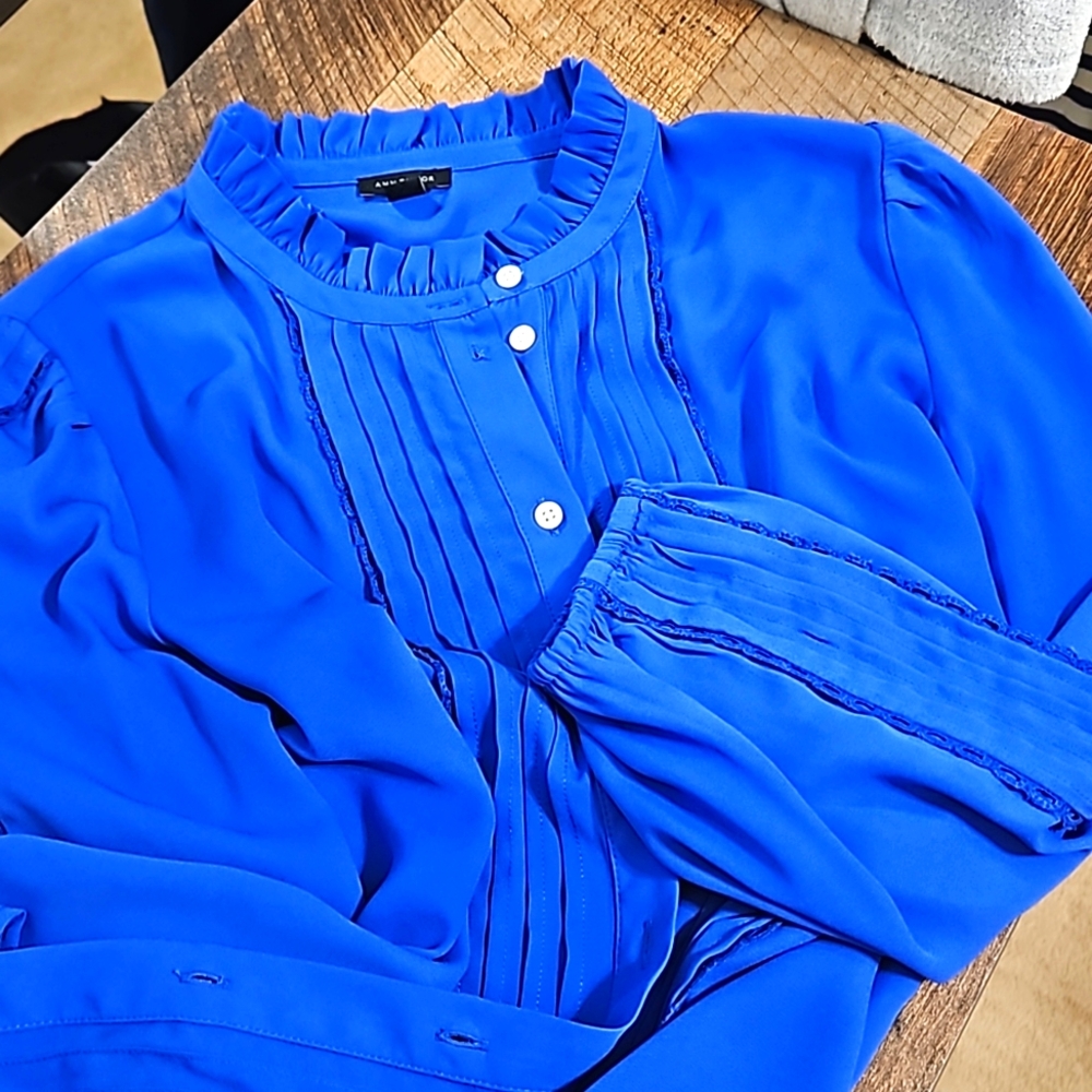 24. ANN TAYLOR-Flowy Blouse